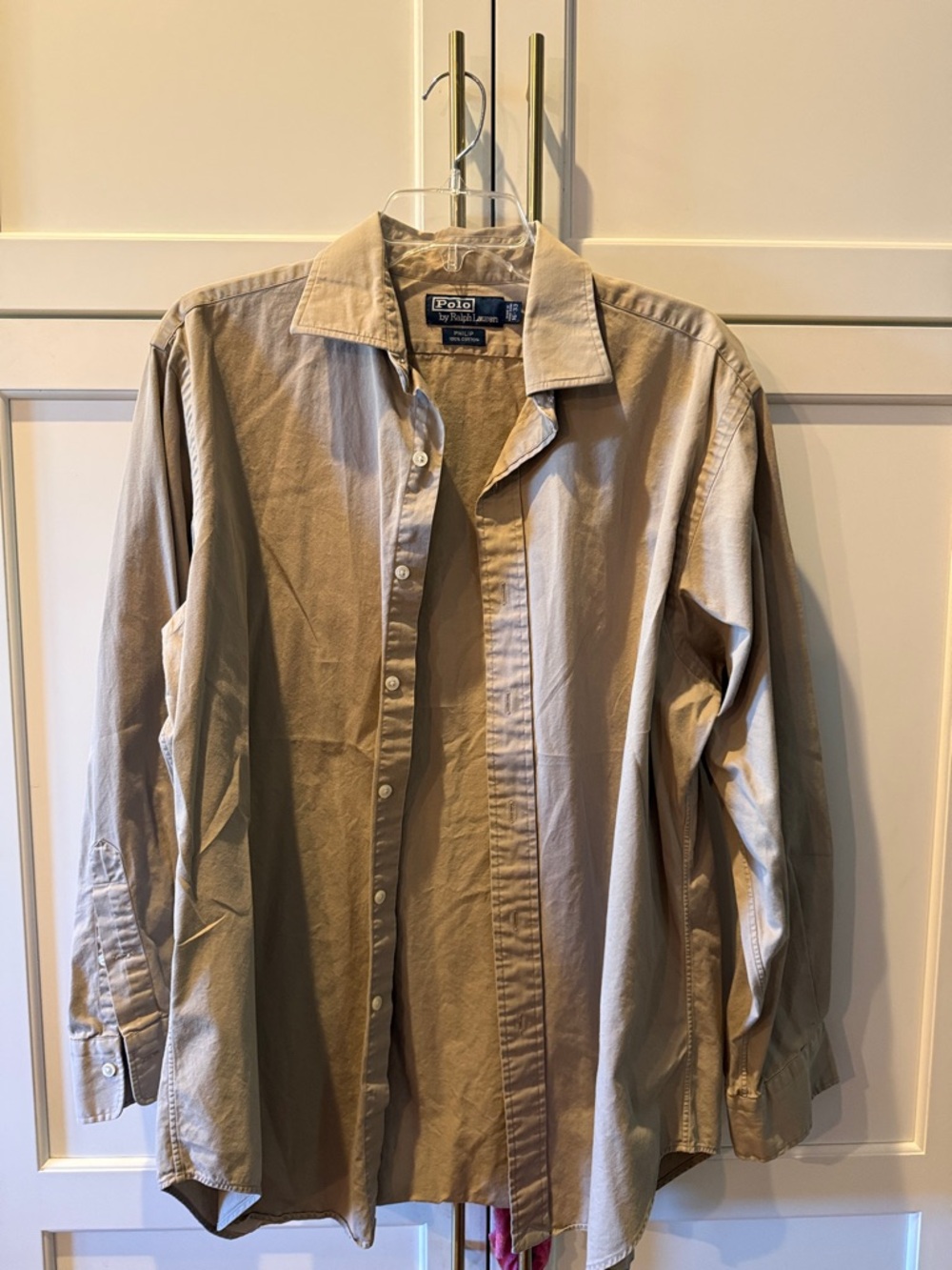 Polo by Ralph Lauren Tan Button-Front Shirt